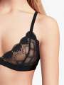 Thumbnail Noir Soutien-gorge triangle - Gisele 3