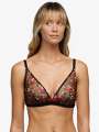 Thumbnail Rouge Soutien-gorge triangle - India 1