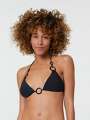 Thumbnail Noir Soutien-gorge triangles - Soleil 1