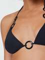 Thumbnail Noir Soutien-gorge triangles - Soleil 3