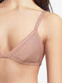 Thumbnail Orange Soutien-gorge triangles rembourrés - Boreale 3