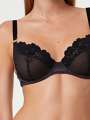 Thumbnail Noir Soutien-gorge à armatures - Amaya 2