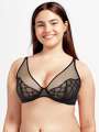 Thumbnail Noir Soutien-gorge à armatures - Ambre 1
