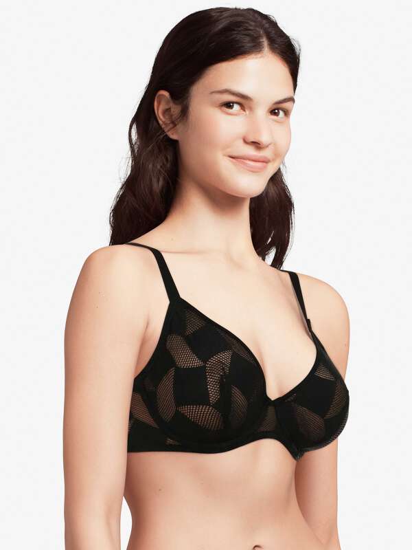 Noir Soutien-gorge à armatures - Aretha 1