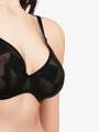 Thumbnail Noir Soutien-gorge à armatures - Aretha 3