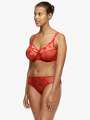 Thumbnail Rouge Soutien-gorge à armatures - Blanche 6