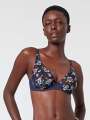 Thumbnail Bleu Soutien-gorge à armatures - Camélia 1