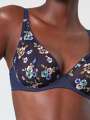 Thumbnail Bleu Soutien-gorge à armatures - Camélia 3