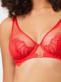 Thumbnail Rouge Soutien-gorge à armatures - Gigi 4
