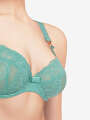 Thumbnail Bleu Soutien-gorge à armatures - Manavi 3