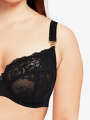 Thumbnail Noir Soutien-gorge à armatures - Manavi 3