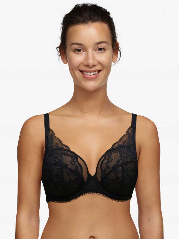 Noir Soutien-gorge à armatures - Margaret 1