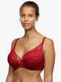 Thumbnail Rouge Soutien-gorge à armatures - Margaret 1