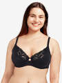 Thumbnail Noir Soutien-gorge à armatures - Rosalie 1