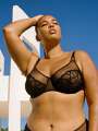 Thumbnail Noir Soutien-gorge à armatures - Sharon 1