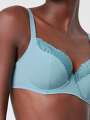 Thumbnail Vert Soutien-gorge à armatures - Soline 3