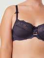 Thumbnail Bleu Soutien-gorge à armatures - Valentina 3