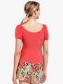 Thumbnail Orange Tee-Shirt - Vanille 2