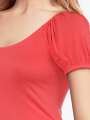 Thumbnail Orange Tee-Shirt - Vanille 3